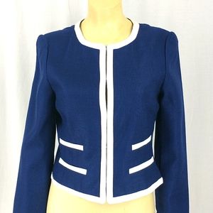 Hobb's London Navy Blue and White jacket